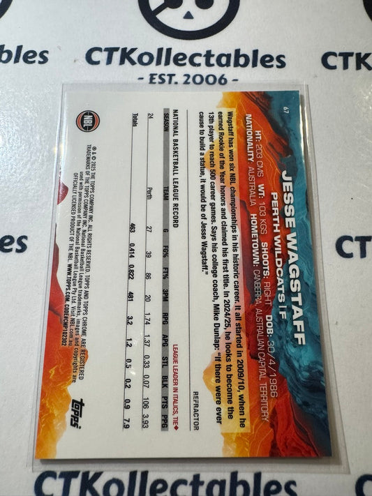 2024-25 Topps NBL Chrome JESSE WAGSTAFF Refractor #67