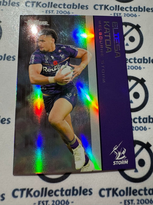 2025 NRL Traders Silver Parallel PS 068 ELIESA KATOA STORM