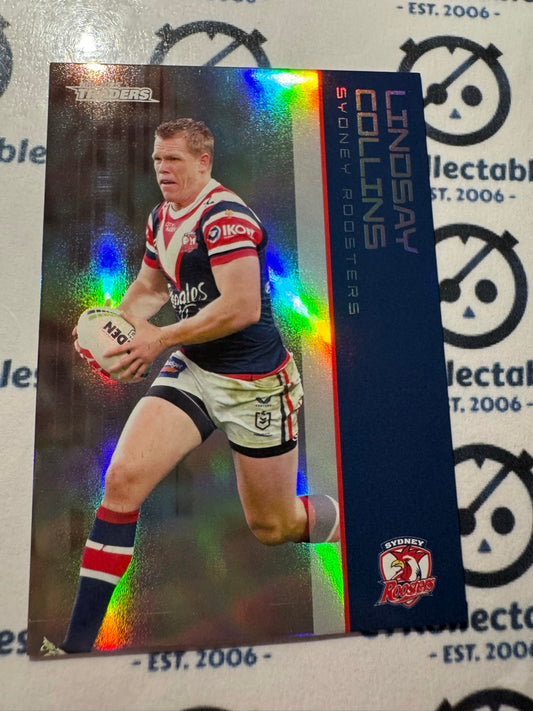 2025 NRL Traders Silver Parallel PS 128 LINDSAY COLLINS ROOSTERS