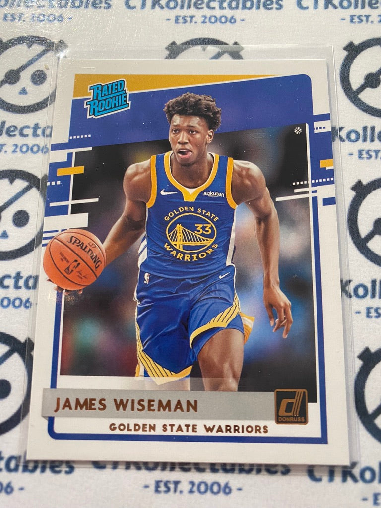 2020-21 NBA Donruss James Wiseman Rated Rookie #226 Warriors