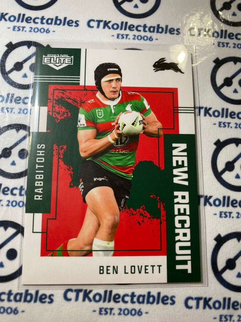 2023 NRL Elite New Recruit - Ben Lovett #NR26/34