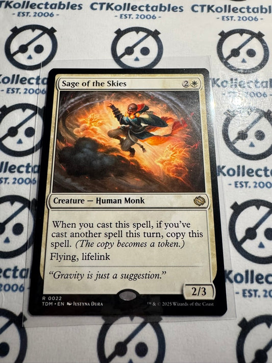 Magic The Gathering Tarkir Dragonstorm 0022 Sage of the Skies R