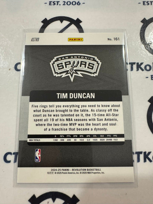 2024-25 Panini NBA Revolution Tim Duncan LEGENDS Astro #161 Spurs