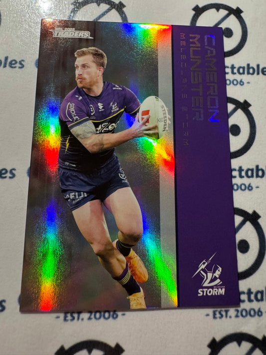 2025 NRL Traders Silver Parallel PS 071 CAMERON MUNSTER STORM