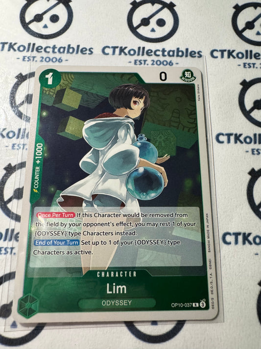 One Piece TCG Lim FOIL Card OP10-037 R Royal Blood NM/M