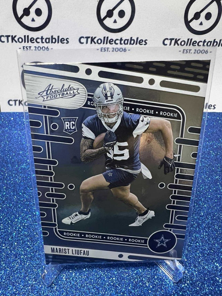 2024 NFL Panini Absolute Rookie RC #170 Marist Liufau Dallas Cowboys