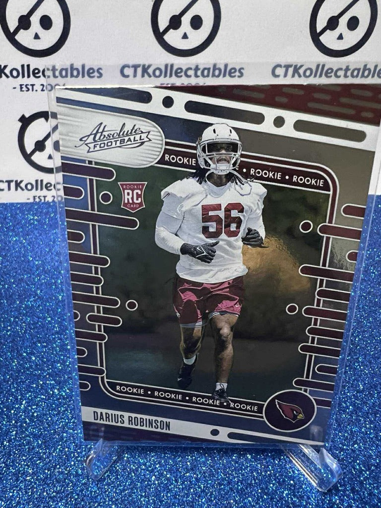 2024 NFL Panini Absolute Rookie RC #127 Darius Robinson Arizona Cardinals