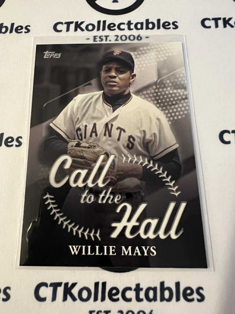 2025 Topps Series 1 Baseball Willie Mays Call to the Hall #CTH-22 Giants