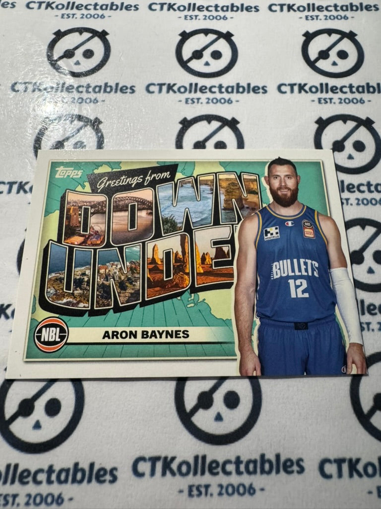 2023-24 Topps NBL Aron Baynes Down Under #DU-16 Bullets