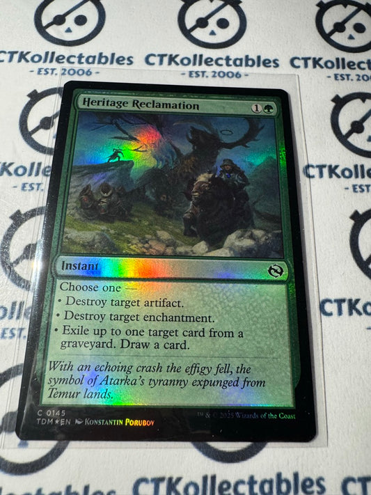 Magic The Gathering Tarkir Dragonstorm 0145 Heritage Reclamation C