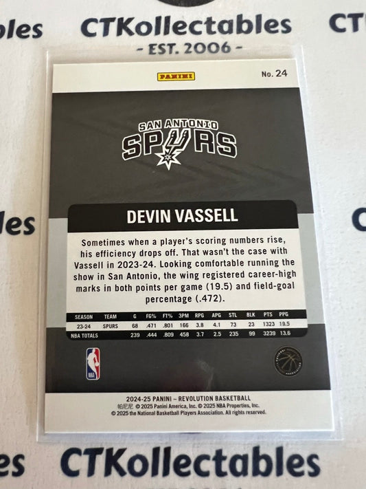 2024-25 NBA Panini Revolution Devin Vassell # 24 San Antonio Spurs