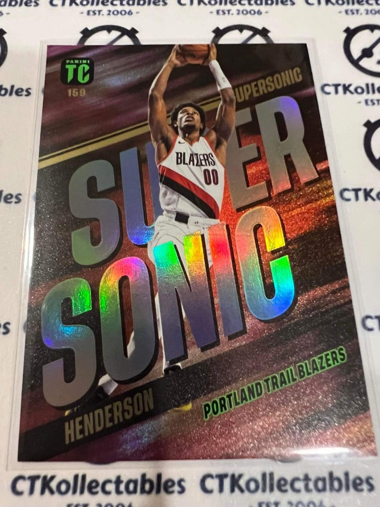 2023-24 Panini Top Class Scoot Henderson Super Sonic #159 Blazers RC