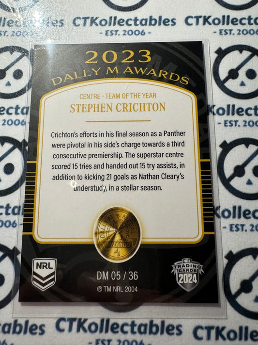 2024 NRL TLA Elite Dally M Awards - Stephen Crichton Centre OF the Year DM05/36