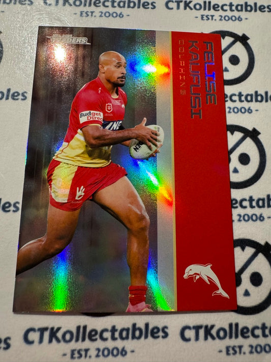 2025 NRL Traders Silver Parallel PS 042 FELISE KAUFUSI DOLPHINS