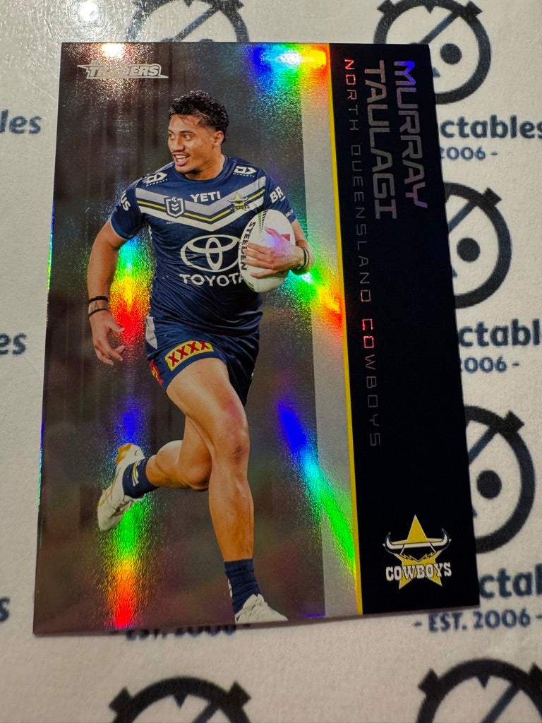 2025 NRL Traders Silver Parallel PS 089 MURRAY TAULAGI COWBOYS