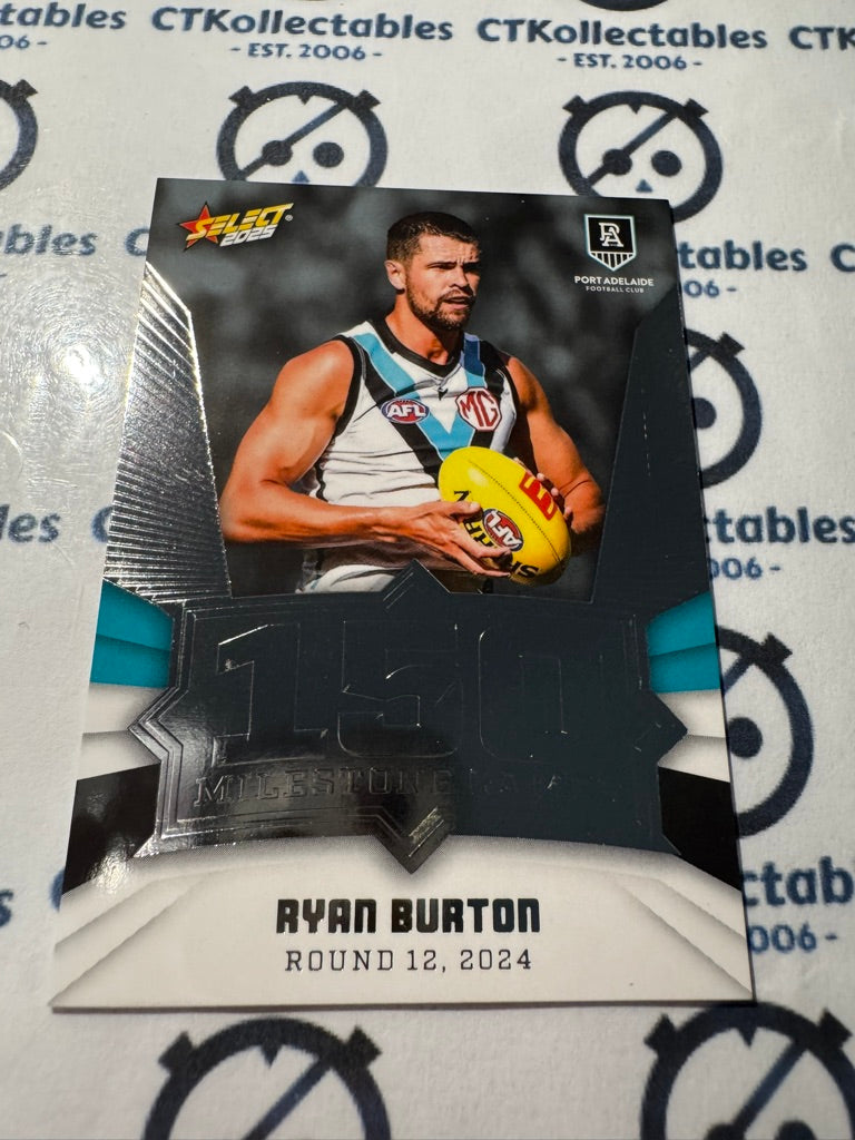 2025 AFL Footy Stars Milestone Ryan Burton MG76 Power