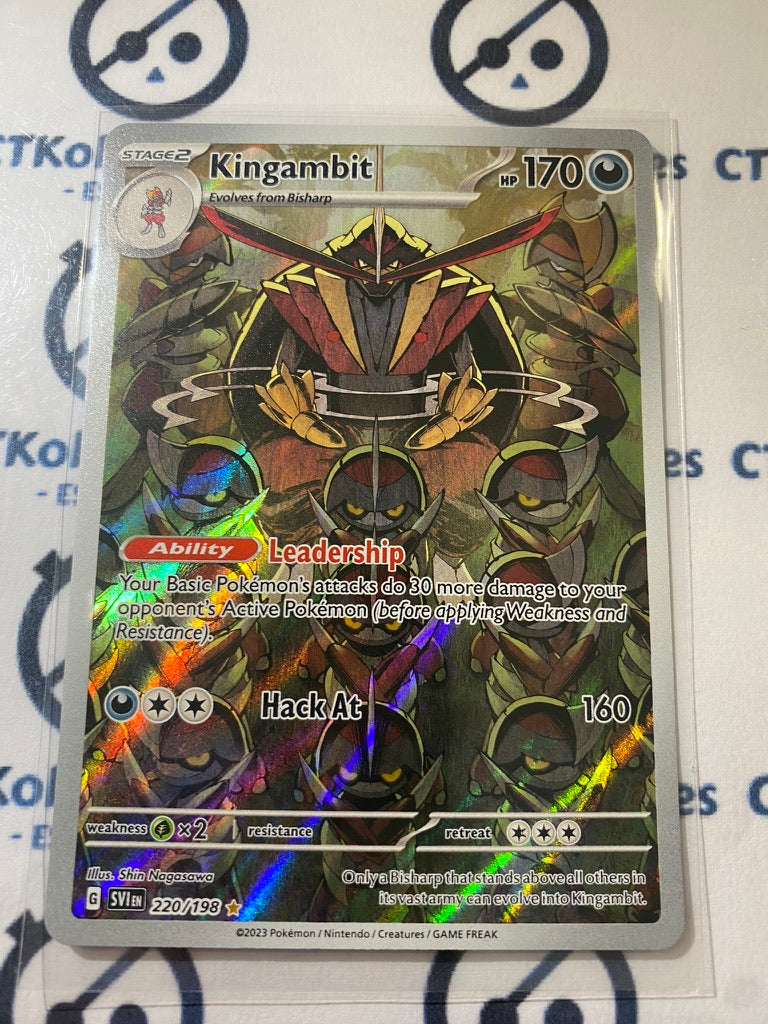 Pokemon card sv1S 058/078 Kingambit Evolution Set Sword & Shield