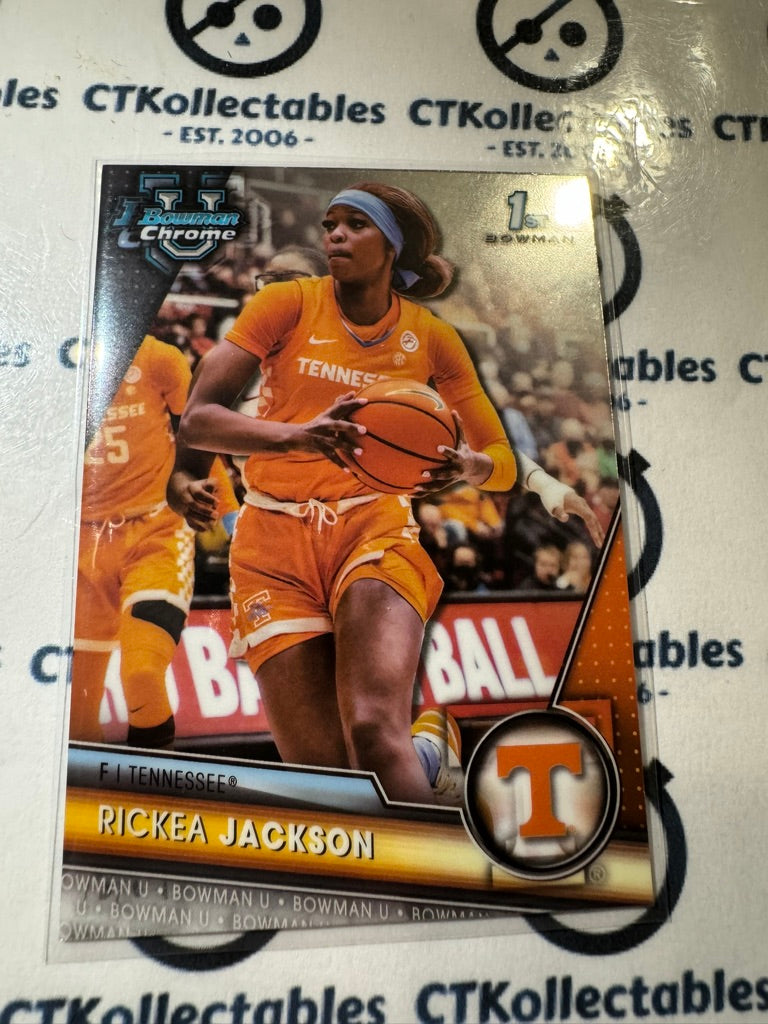 2023/24 Bowman Chrome University Rickea Jackson #77 1st Bowman