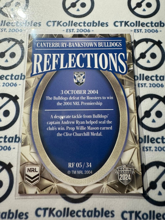 2024 NRL TLA Elite Reflections - Canterbury Bulldogs RF05/34
