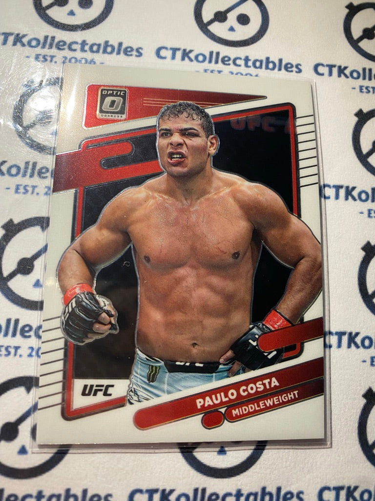 2022 UFC Panini Optic Base #56 Paulo Costa - Middleweight
