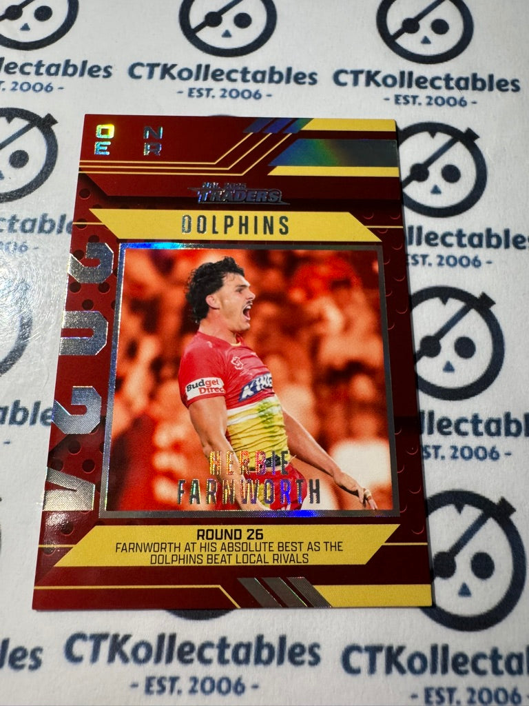 2025 NRL Traders Season To Remember SR 15 / 51 DOLPHINS HERBIE FARNWORTH