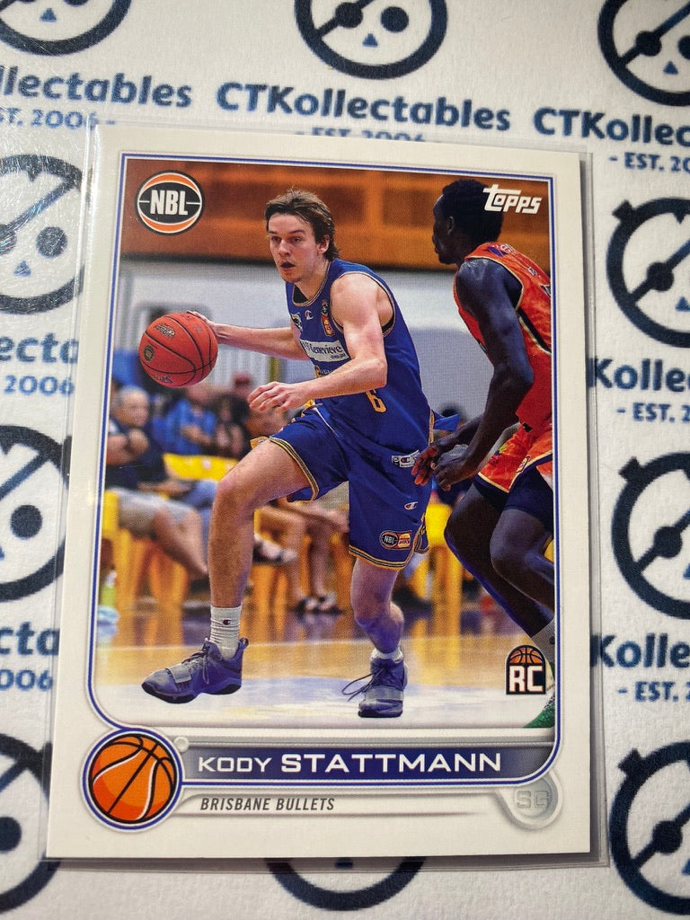 2022-23 Topps NBL Rookie Card -Kody Stattmann #20 RC