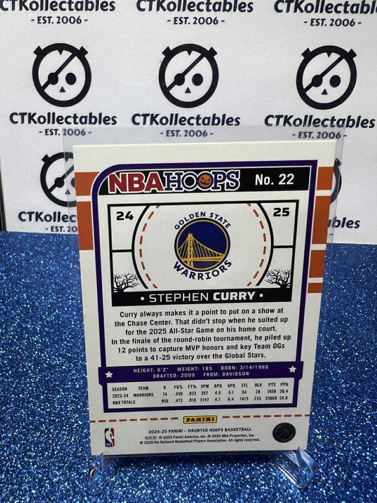 2024-25 Panini NBA HAUNTED HOOPS Orange Pumpkin #22 Stephen Curry Golden State