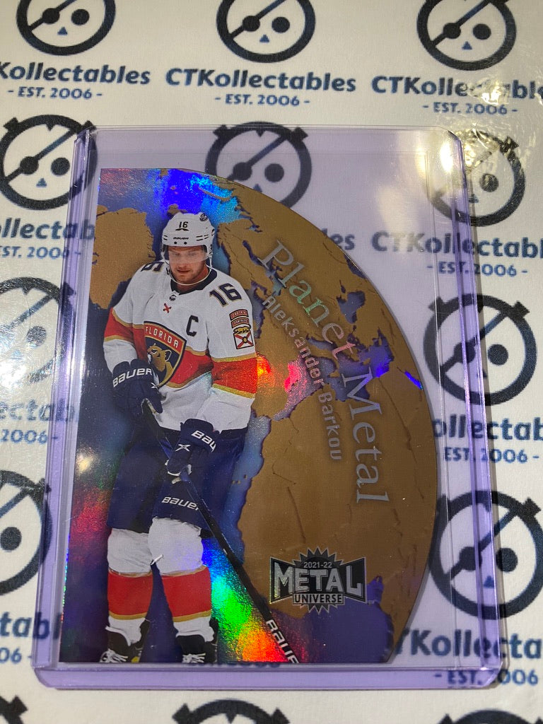 2021-22 Metal Universe Aleksander Barkov The Cheddar - Florida Panthers