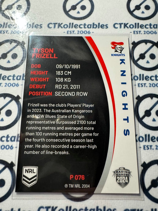 2024 NRL TLA Elite Pearl Silver - P076 Tyson Frizell Knights