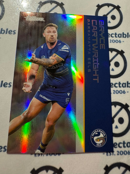 2025 NRL Traders Silver Parallel PS 093 BRYCE CARTWRIGHT EELS