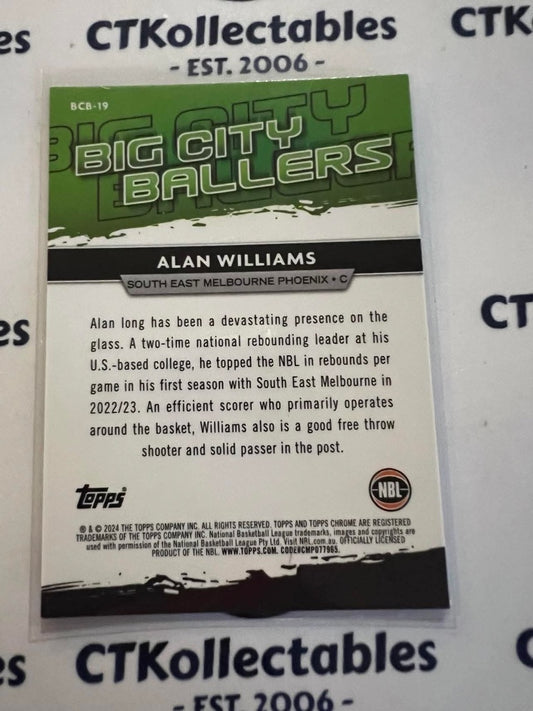 2023-24 Topps NBL Chrome Allan Williams Big City Ballers #BCB-19 Phoenix