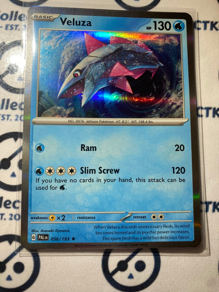 Veluza Holo Rare #056/193 2023 Paldea Evolved Pokemon Card