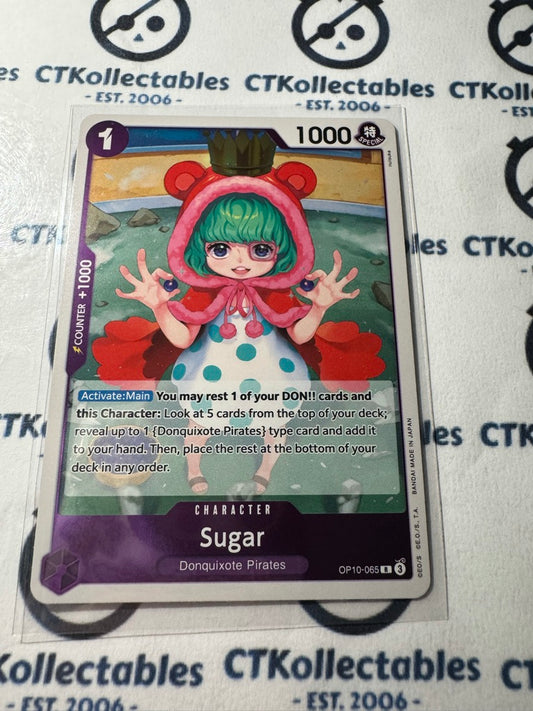 One Piece TCG Sugar FOIL Card OP10-065 R Royal Blood NM/M