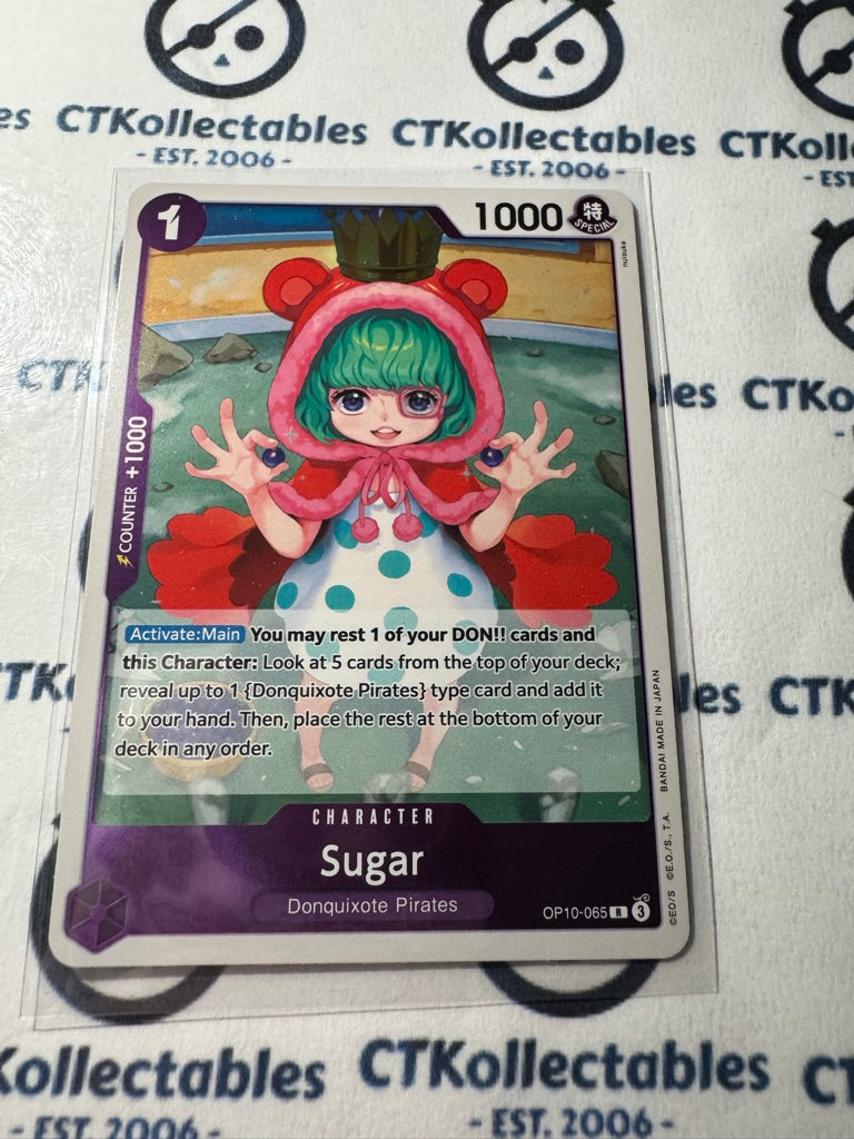 One Piece TCG Sugar FOIL Card OP10-065 R Royal Blood NM/M