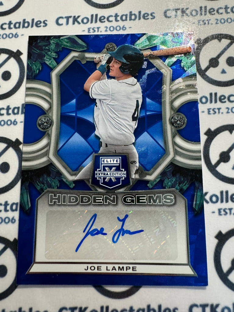 2023 Panini Baseball Elite Extra Joe Lampe Hidden Gems Auto #HG-JLP