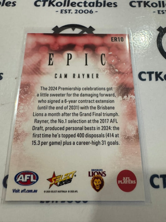 2025 AFL Footy Stars EPIC Cam Rayner #ER10 Lions
