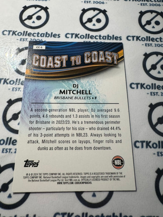 2023-24 Topps NBL Dj Mitchell Coast to coast #CC-5 Bullets