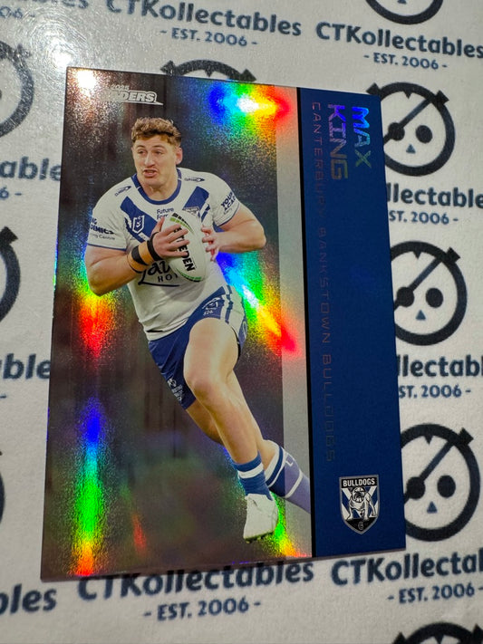 2025 NRL Traders Silver Parallel PS 023 MAX KING BULLDOGS
