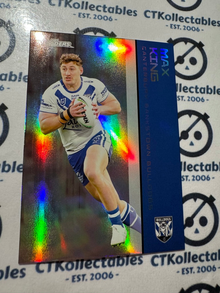 2025 NRL Traders Silver Parallel PS 023 MAX KING BULLDOGS