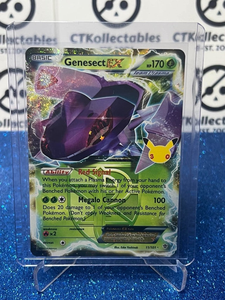 Genesect EX 11/101 Classic collection 30th Anniversary Celebration Pokemon TCG