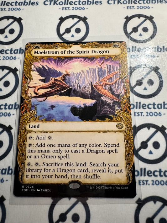 Magic The Gathering Tarkir 0326 Maelstrom of the Spirit Dragon SHOWCASE