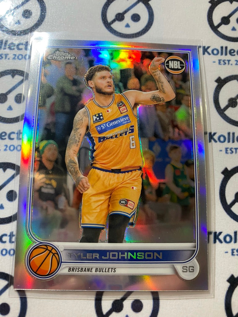 2022-23 Topps NBL Chrome Tyler Johnson REFRACTOR #16 Bullets