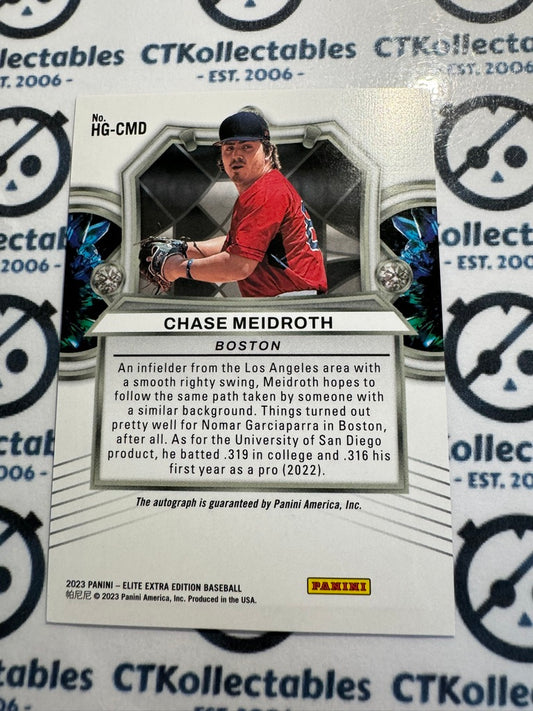 2023 Panini Baseball Elite Extra Chase Meidroth Hidden Gems Auto #HG-CMD