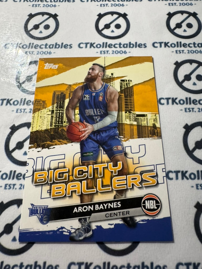 2023-24 Topps NBL Aron Baynes Big City Ballers #BCB-3 Bullets