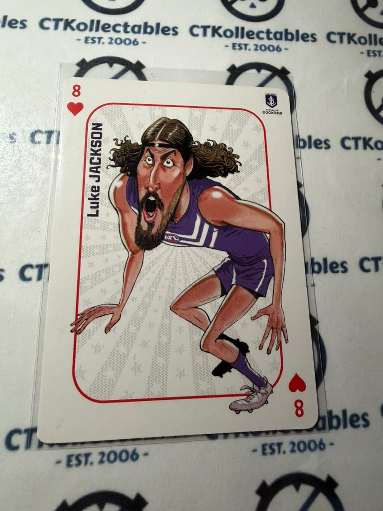 2026 Teamcoach AFL Wildcard Playing Cards Luke Jackson Dockers