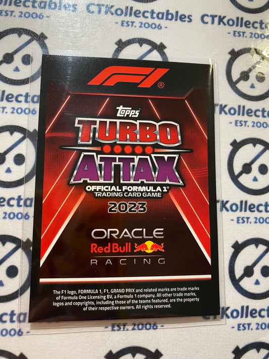 2023 Topps Turbo Attax F1 -Foil Sergio Perez (2022 Topps Awards) #299 Red Bull