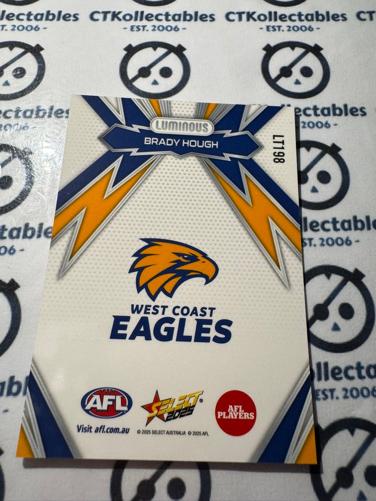 2025 AFL Footy Stars Thunderbolt LT198 Brady Hough Eagles