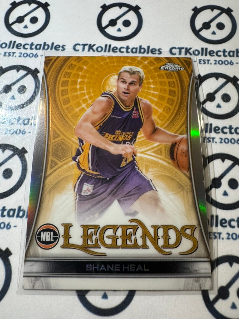 2022-23 Topps NBL Chrome Shane Heal LEGENDS Refractor NBLL-6 Kings