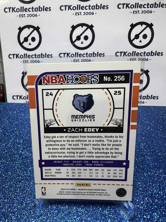 2024-25 Panini NBA HAUNTED HOOPS Rookie Card #256 Zach Edey Memphis Grizzlies