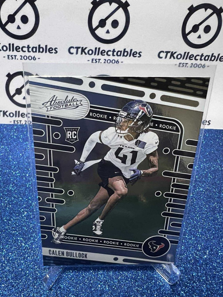 2024 NFL Panini Absolute Rookie RC #165 Calen Bullock Houston Texans